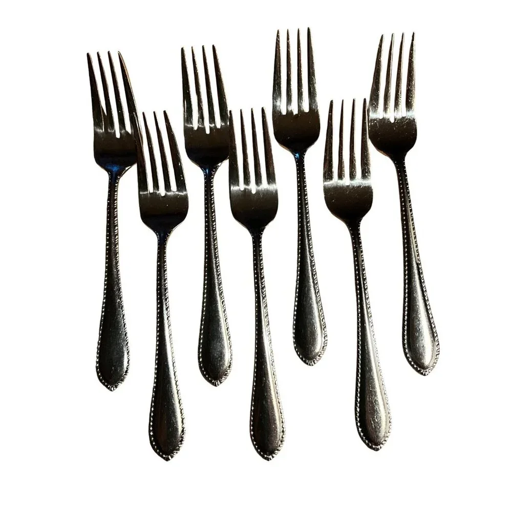 Reed‎ & Barton RDS223 Stainless Salad Forks Set/7